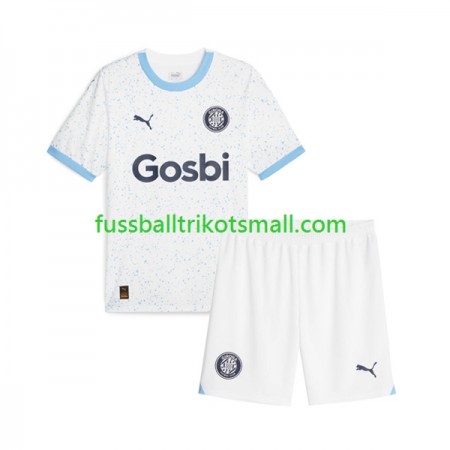 Fußballtrikots Girona Kinder 2023-2024 Kurzarm Auswärts-trikot kaufen
